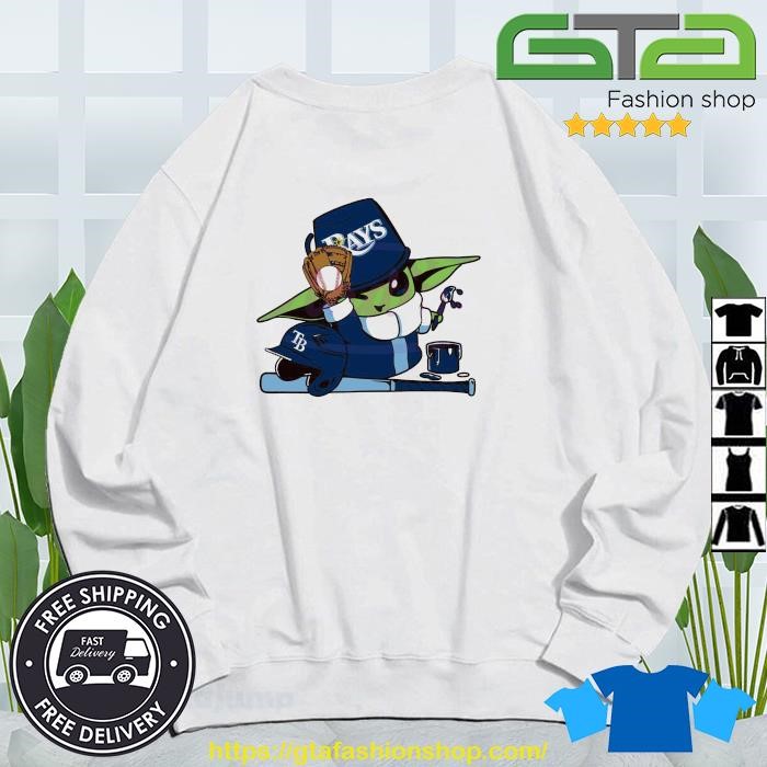 Tampa Bay Rays Baby Yoda Mlb Team 2023 Shirt, hoodie, sweater, long sleeve  and tank top