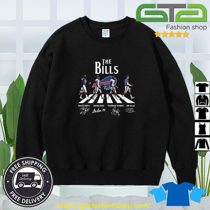 Buffalo Bills The Bills Abbey Road 2023 Signatures Shirt, hoodie, sweater,  long sleeve and tank top