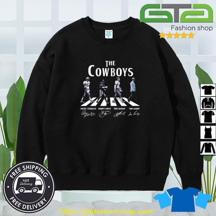 We Dem Boyz Dallas Cowboys abbey road shirt, hoodie, sweater, long sleeve  and tank top