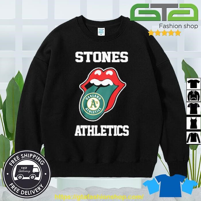 Oakland Athletics Stones Athletics Shirt, hoodie, longsleeve