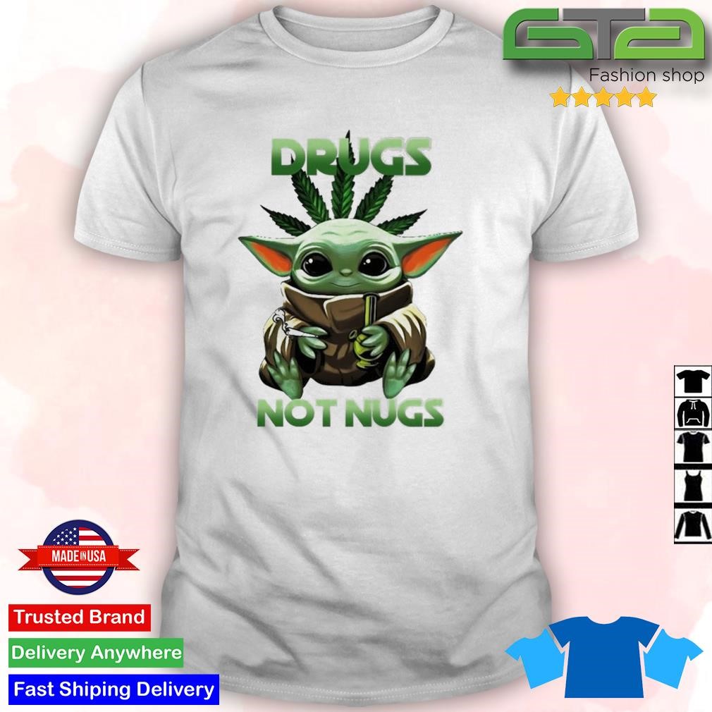 Baby Yoda Drugs Nut Nugs 2023 T-Shirt