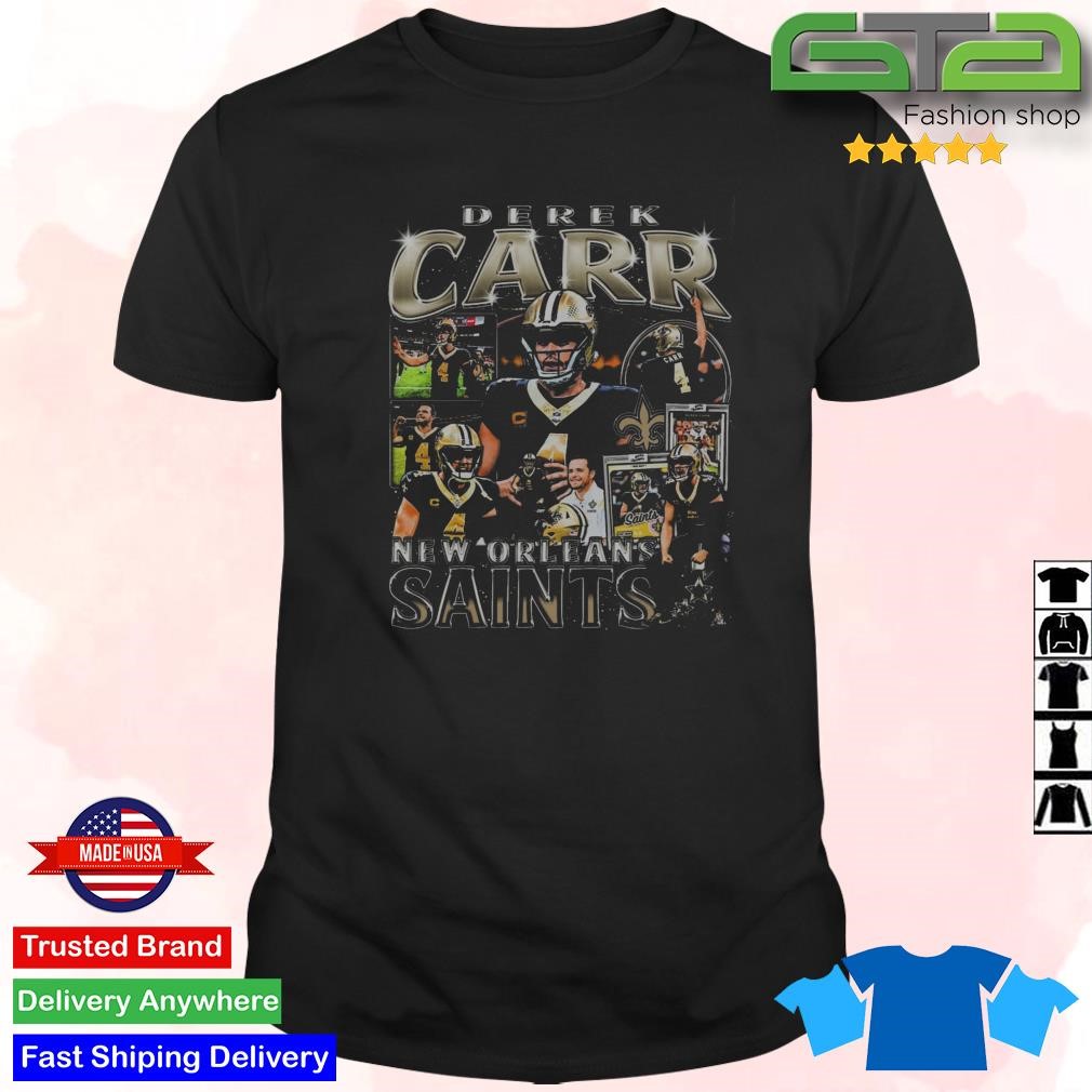 Derek Carr New Orleans Saints Style 90s Football Vintage Shirt