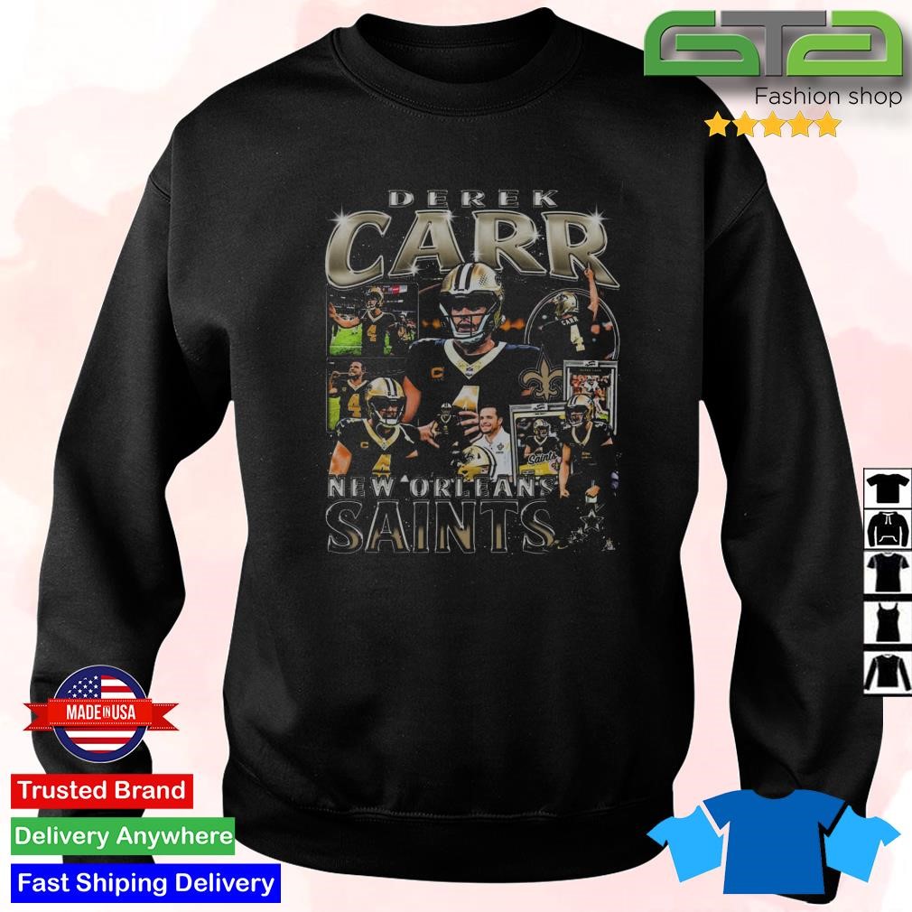 New Orleans Saints Retro 90's NFL Crewneck Sweatshirt Black / S