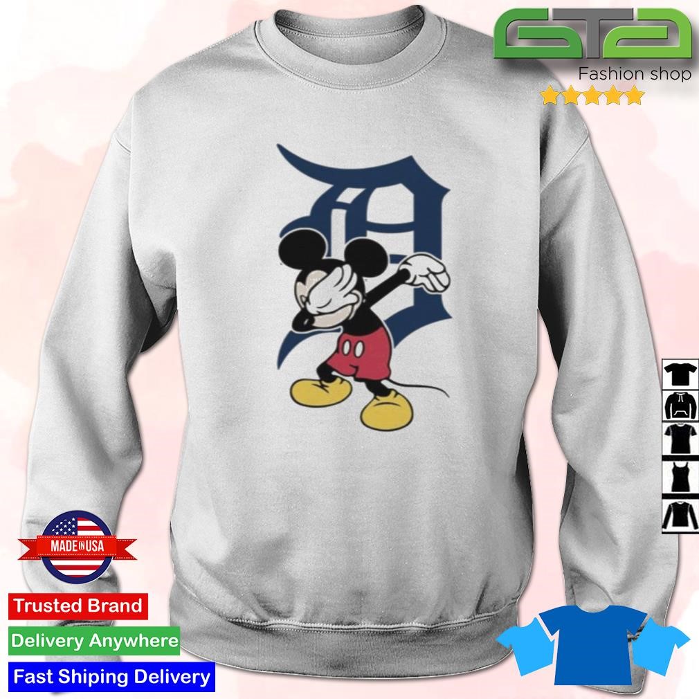 Detroit Tigers MLB Baseball Dabbing Mickey Disney Sports T Shirt