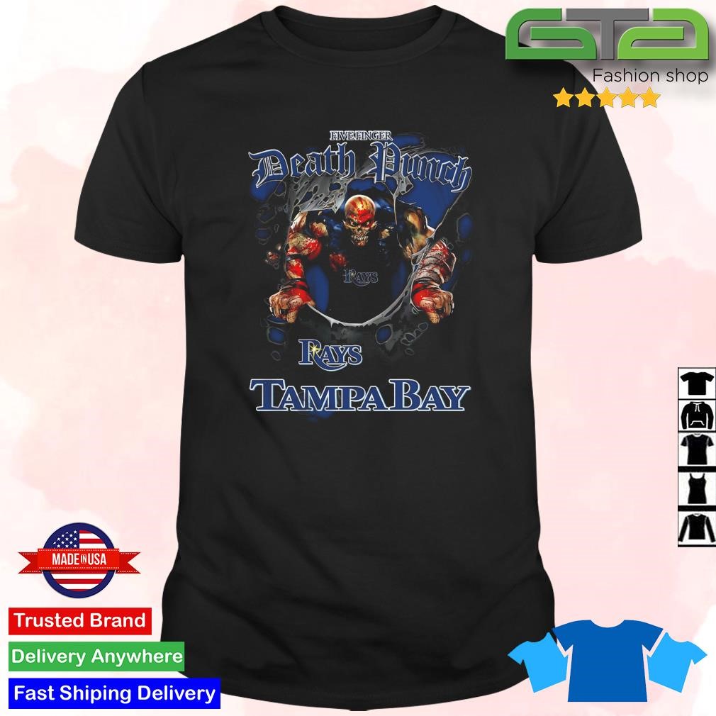 Five Finger Death Punch Tampa Bay Rays For Baseball T-Shirt