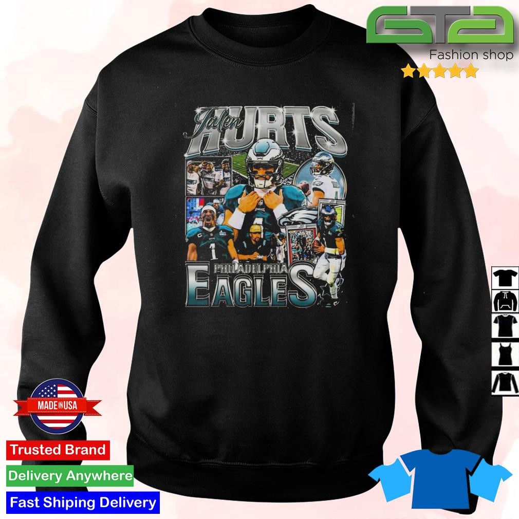 90s Inspired Jalen Hurts Eagles Sweatshirt NFL Vintage Shirt