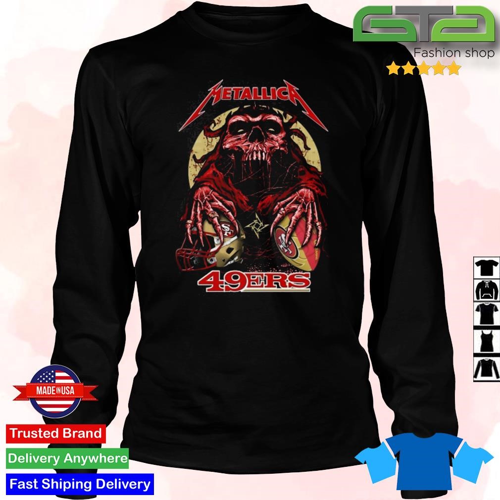 Metallica San Francisco 49ers Shirt - High-Quality Printed Brand