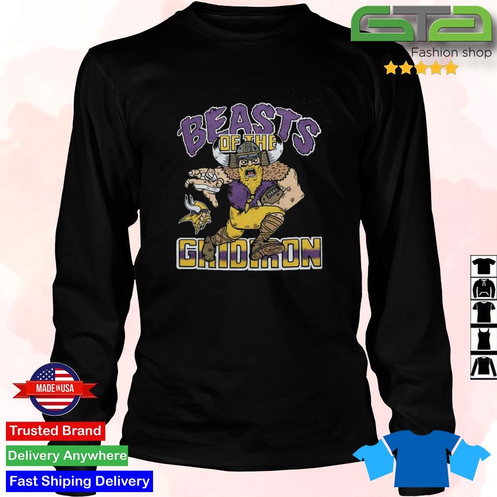 Minnesota Vikings Beasts Of The Gridiron shirt, hoodie, sweater, long  sleeve and tank top