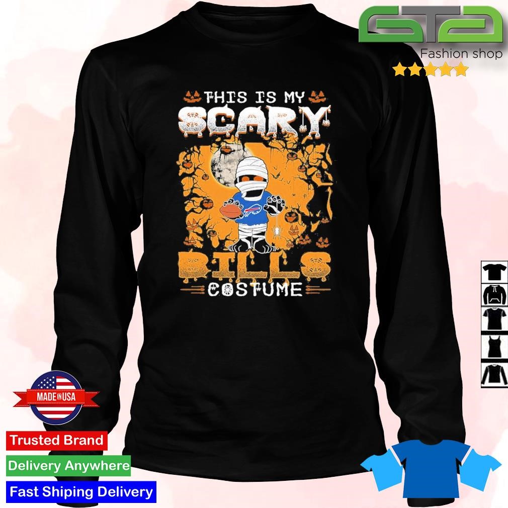 Buffalo Bills Scary Face Halloween Jersey Hoodie, T-shirt - Tagotee