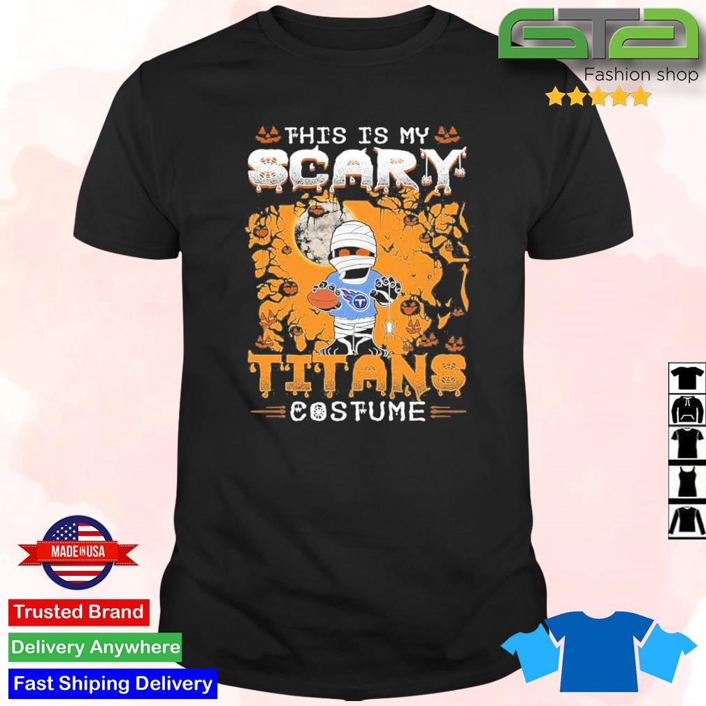 NFL Tennessee Titans Halloween This Is My Scary Costume T-Shirt, hoodie,  sweater, long sleeve and tank top