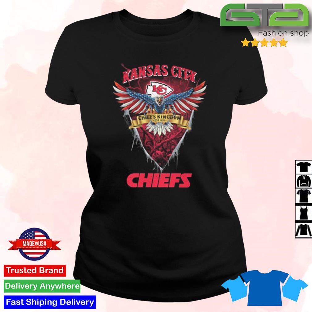 NFL US Eagle Chiefs Kingdom Kansas City Chiefs T-Shirt, hoodie, sweater,  long sleeve and tank top