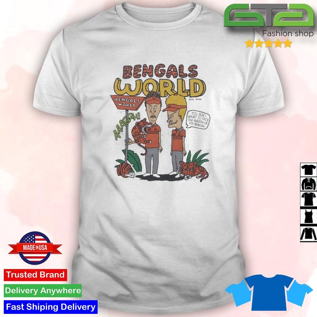 Cincinnati Bengals Beavis And Butthead Bengals World shirt, hoodie