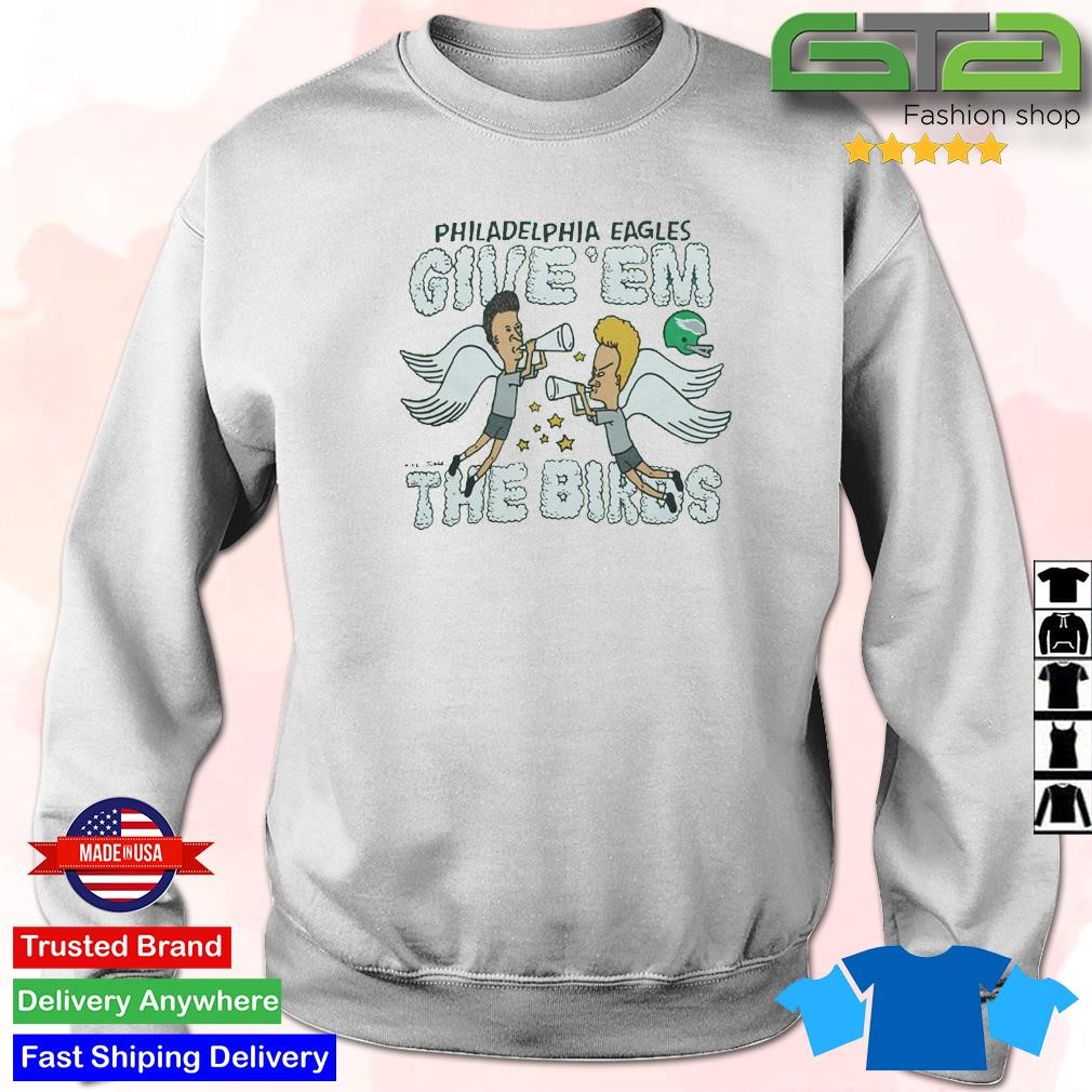 Official beavis And Butthead X Philadelphia Eagles The Birds T-Shirt,  hoodie, tank top, sweater and long sleeve t-shirt