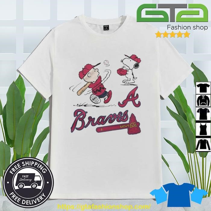 Snoopy playing Baseball Atlanta Braves 2021 shirt, hoodie, sweater and long  sleeve