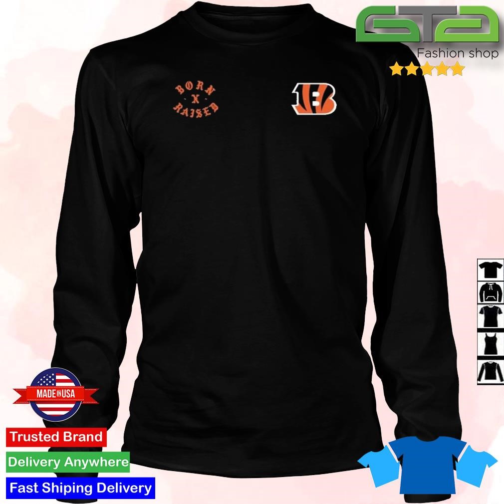 Cincinnati Bengals Born X Raised Shirt, hoodie, sweater, long sleeve and  tank top