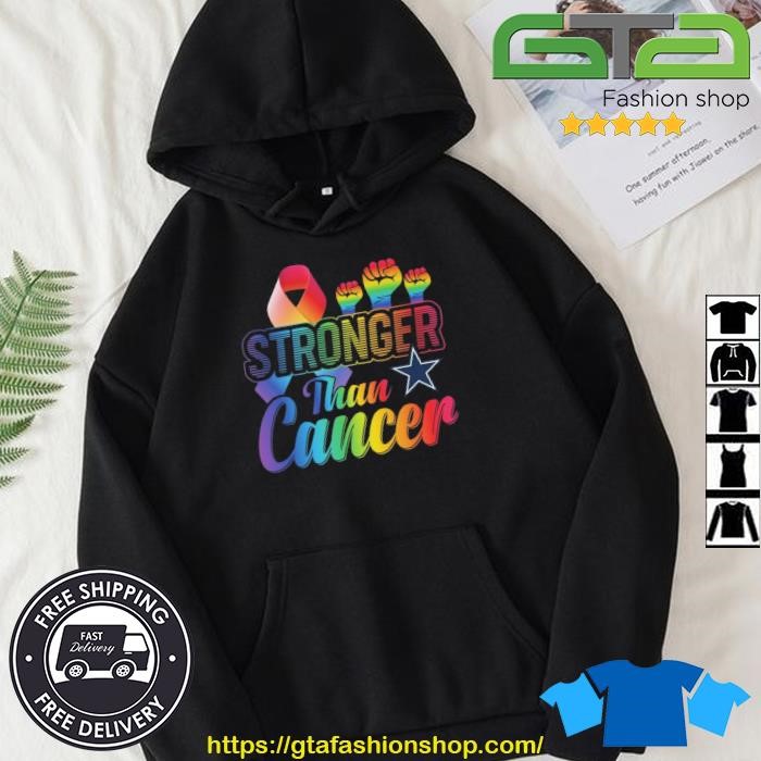 Official Dallas Cowboys Stronger Than Cancer NFL 2023 Shirt, hoodie,  sweater, long sleeve and tank top