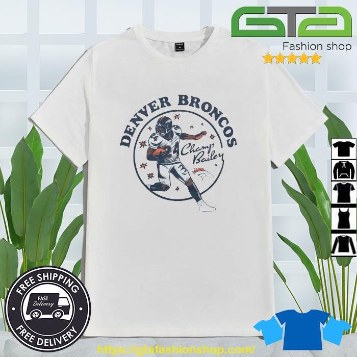 niceteesonline on X: Denver Broncos Champ Bailey 2023 T-shirt    / X