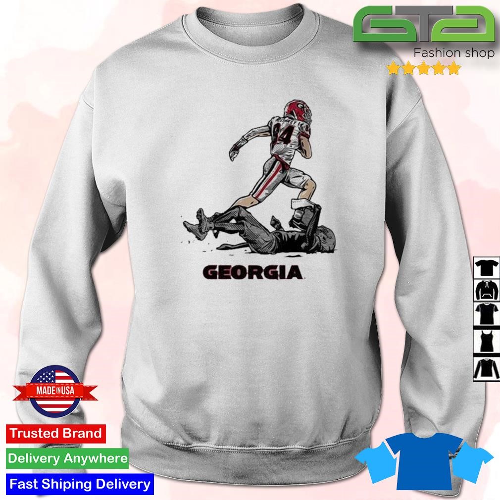 Georgia Football Ladd Mcconkey Superstar Pose T-shirt,Sweater, Hoodie, And  Long Sleeved, Ladies, Tank Top