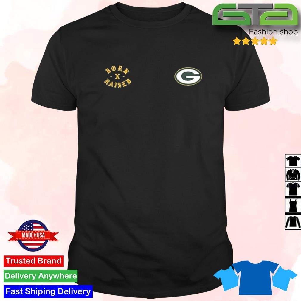 Green Bay Packers Born X Raised Unisex T-shirt - Shibtee Clothing