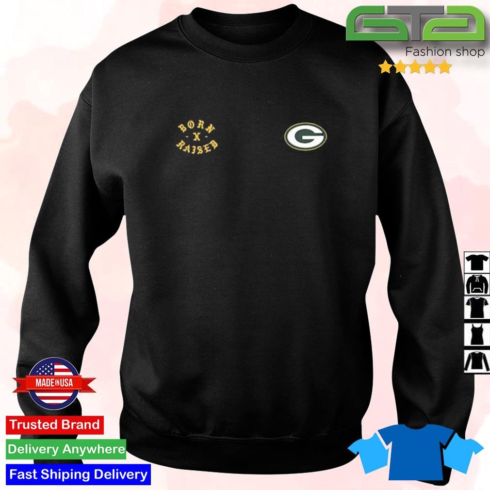 Green Bay Packers Born X Raised Unisex T-shirt - Shibtee Clothing