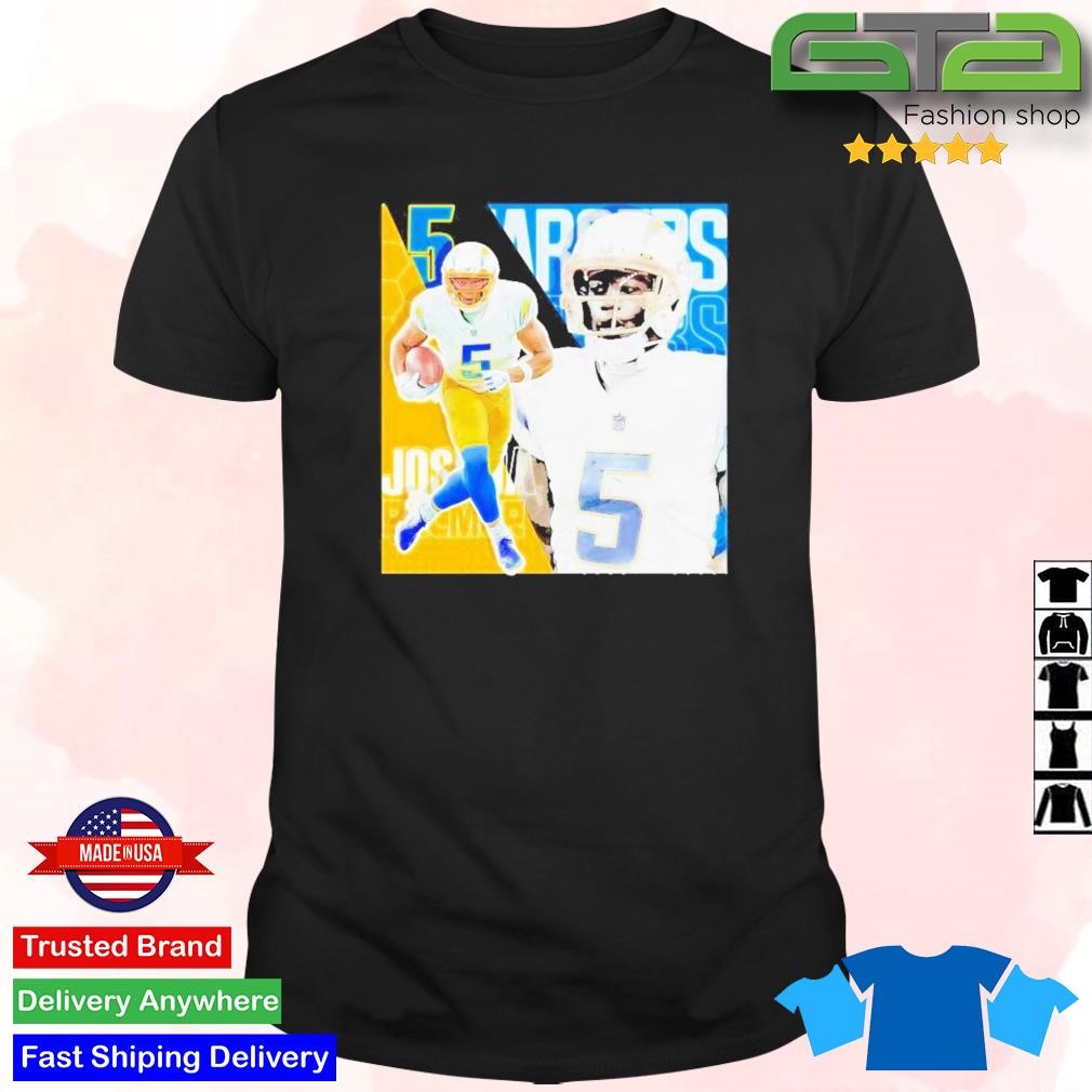 Joshua Palmer 5 Los Angeles Chargers football player poster gift shirt,  hoodie, sweater, long sleeve and tank top