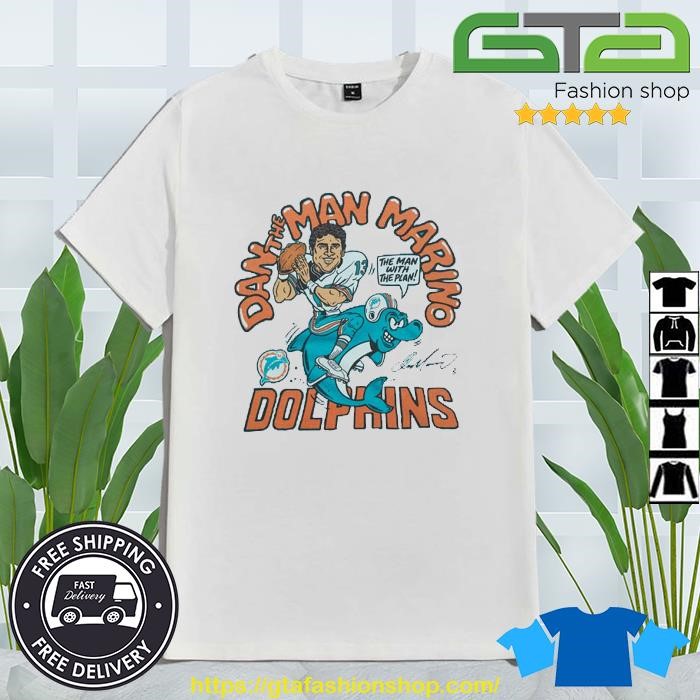 Miami Dolphins Dan Marino Signature Shirt