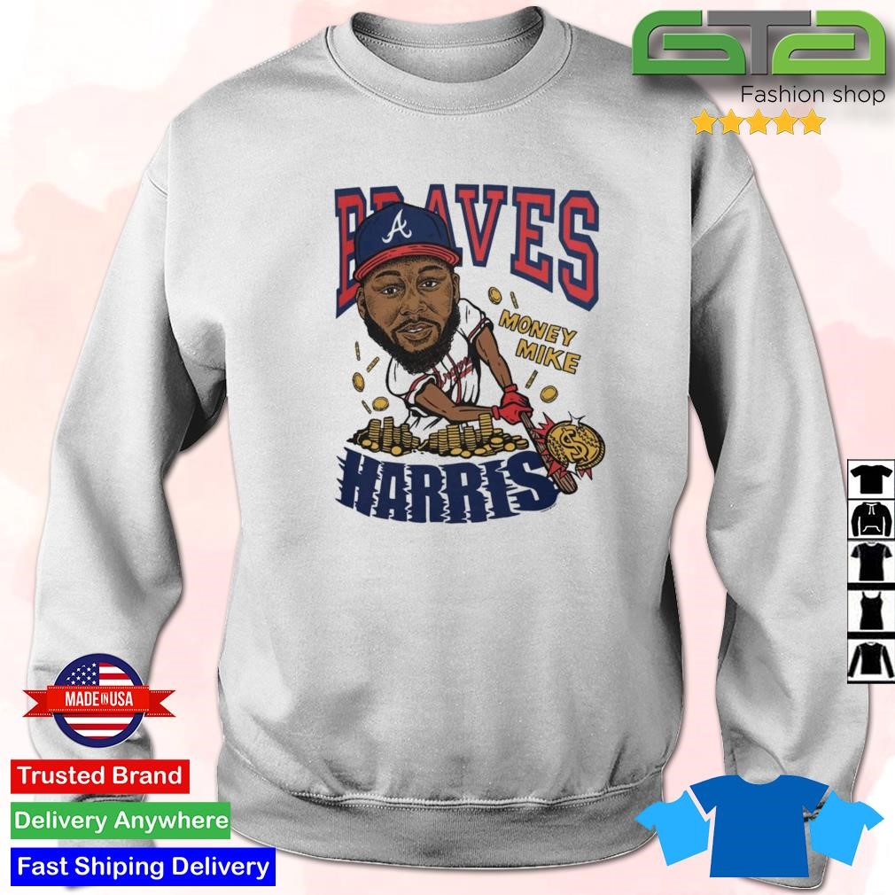 Michael Harris II Atlanta Braves Money Mike Caricature shirt, hoodie,  sweater, long sleeve and tank top