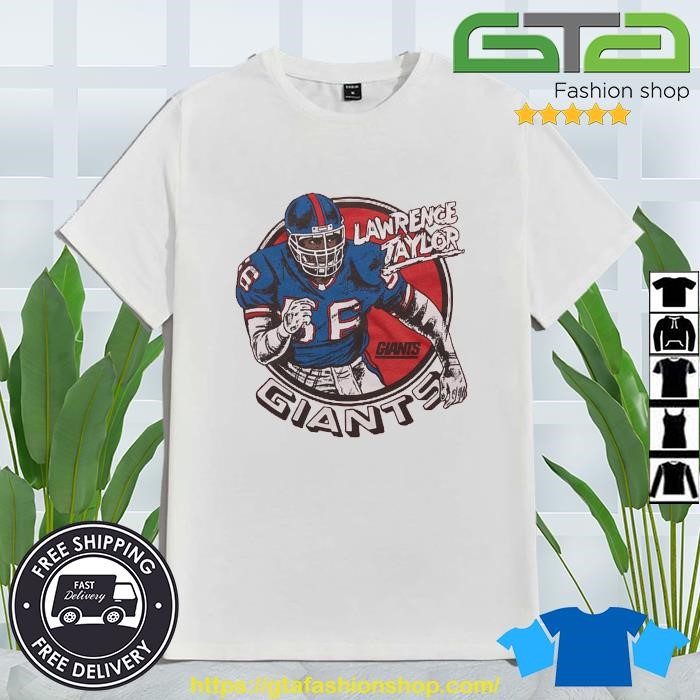 Official New york giants lawrence taylor 2023 T-shirt, hoodie, tank top,  sweater and long sleeve t-shirt