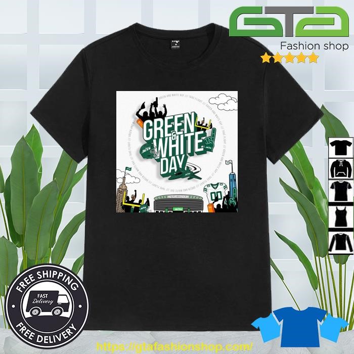 New York Jets Green & White Day 2023 Shirt, hoodie, sweater, long sleeve  and tank top