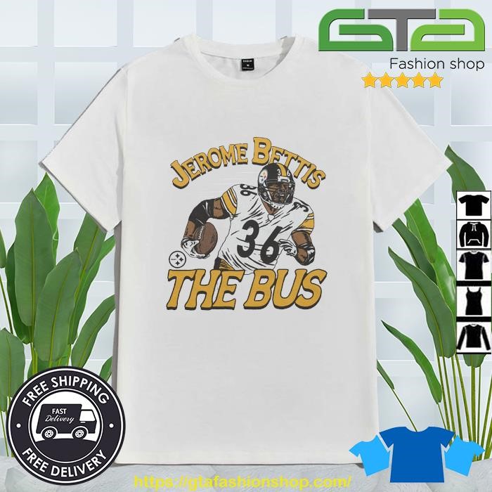 Pittsburgh Steelers Jerome Bettis The Bus 2023 Shirt - Peanutstee