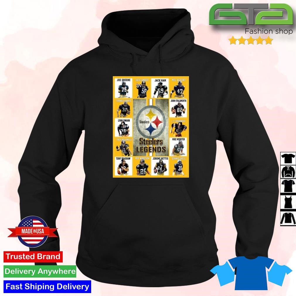 Pittsburgh Steelers Players The Legends Signatures shirt, hoodie, sweater,  long sleeve and tank top