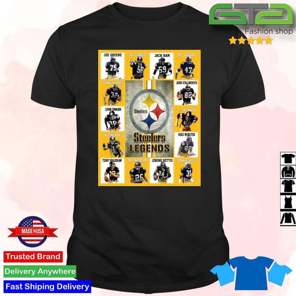 Official pittsburgh Steelers team player logo 2023 shirt, hoodie