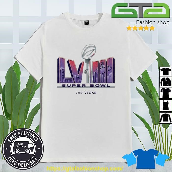 Super Bowl LVIII Las Vegas 2023-2024 Logo Shirt, hoodie, sweater, long  sleeve and tank top