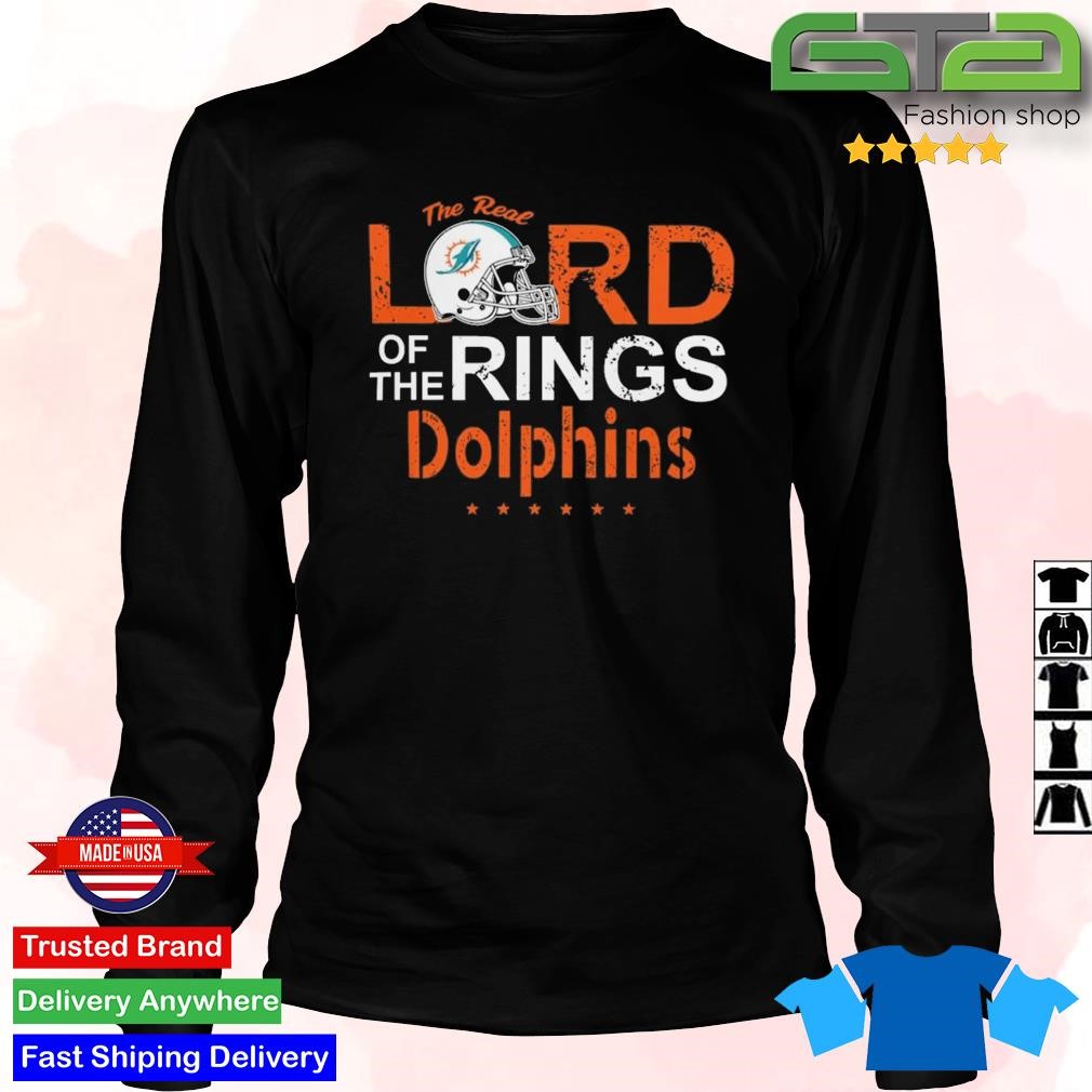 Official The Real Lord Of The Rings Miami Dolphins Shirt, hoodie