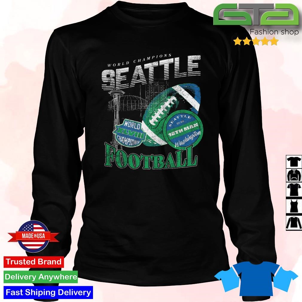 Seattle Seahawks World Champions Football retro shirt, hoodie, sweater,  long sleeve and tank top