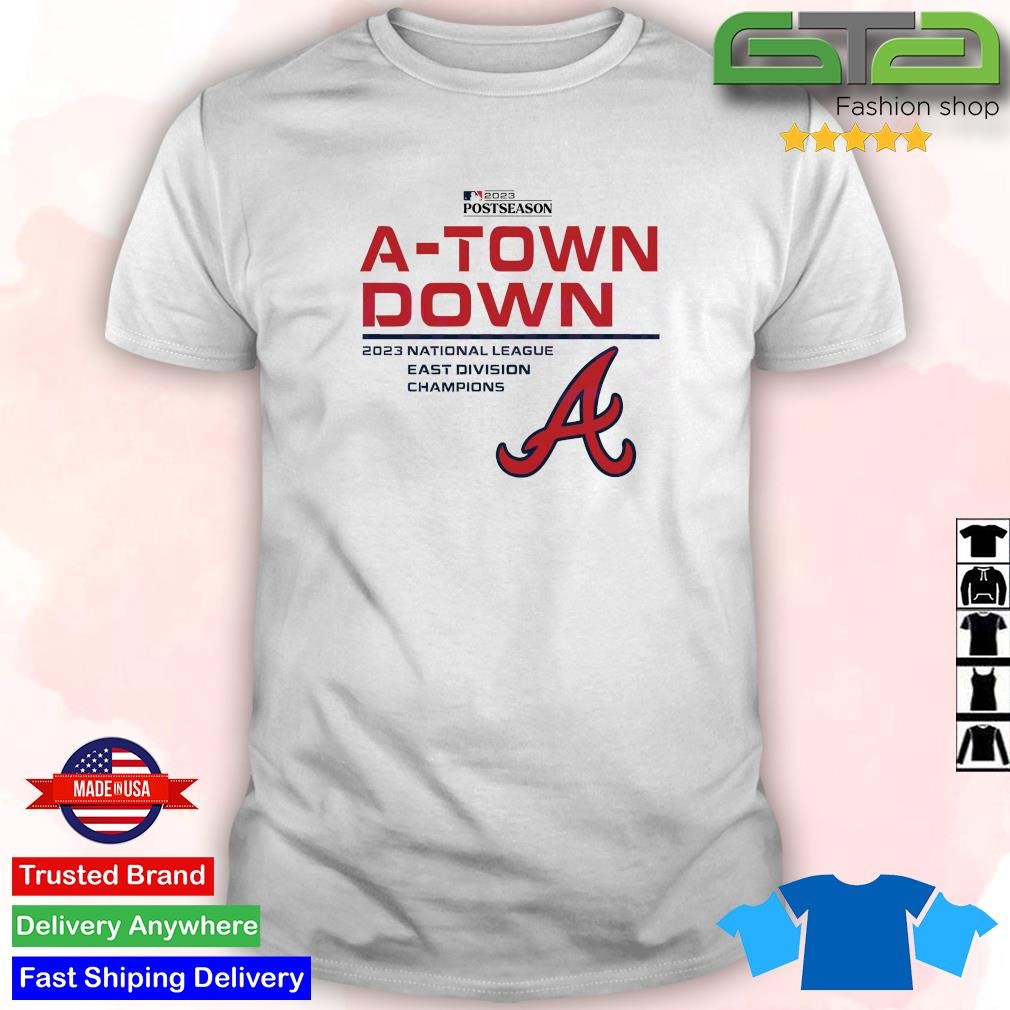 Atlanta Braves Nike A Town Down 2023 National League East Division Champions  Shirt - High-Quality Printed Brand