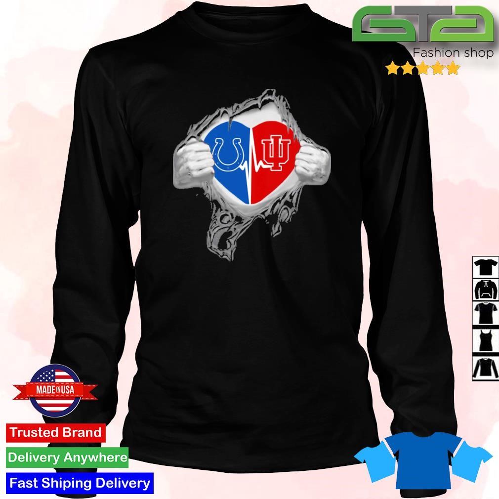 Blood Inside Me Chicago Cubs And Indiana Hoosiers 2023 shirt, hoodie,  sweater, long sleeve and tank top