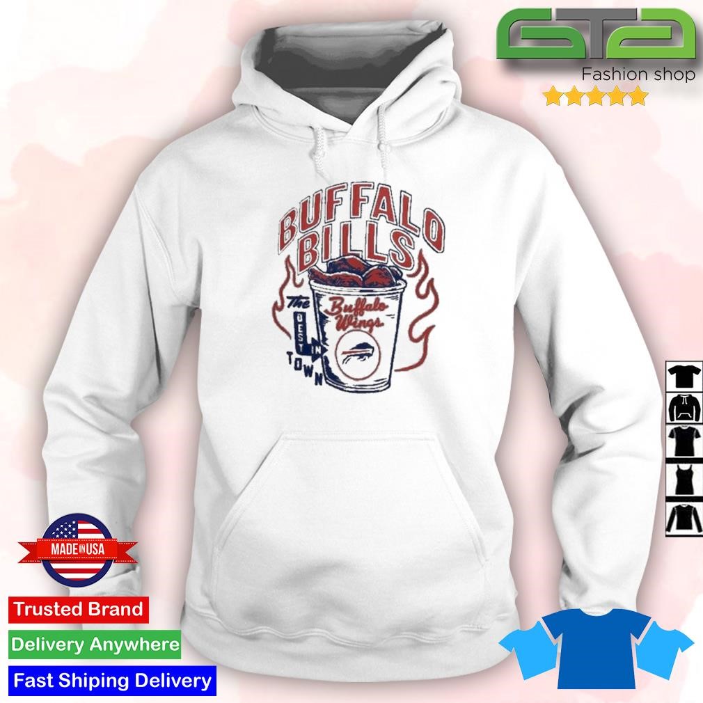 Homage x Guy Fieri Buffalo Bills The Best in Town Buffalo Wings Sweatshirt