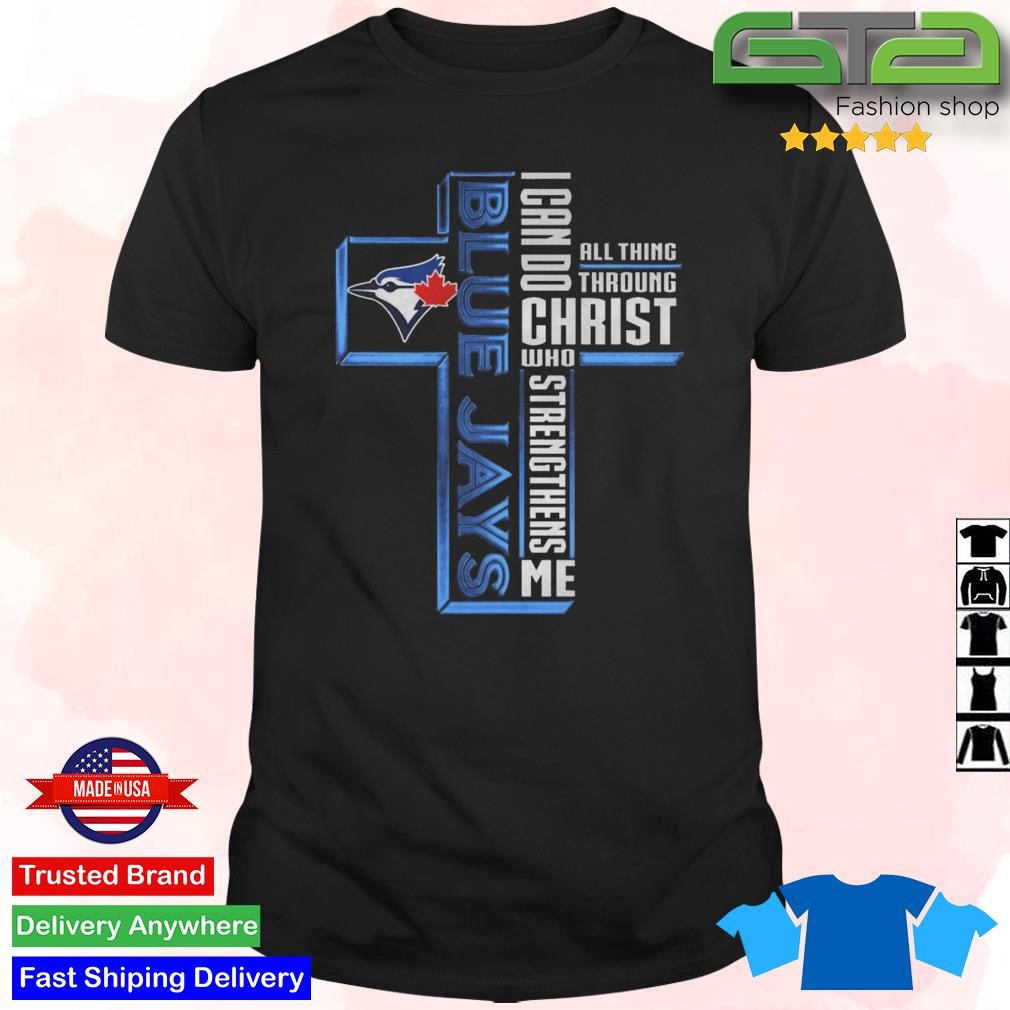 Official chicago Cubs Logo I Can Do All Things Through Christ Who  Strengthens Me T-Shirts, hoodie, tank top, sweater and long sleeve t-shirt