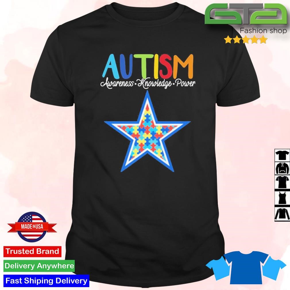 Dallas Cowboys NFL Special Autism Awareness Design Hoodie T Shirt - Growkoc