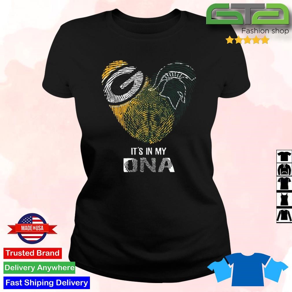 Green bay packers football 2023 it's in my dna shirt, hoodie