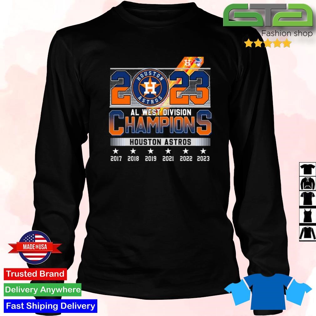 Houston Astros 2023 Al West Division Champions T Shirt