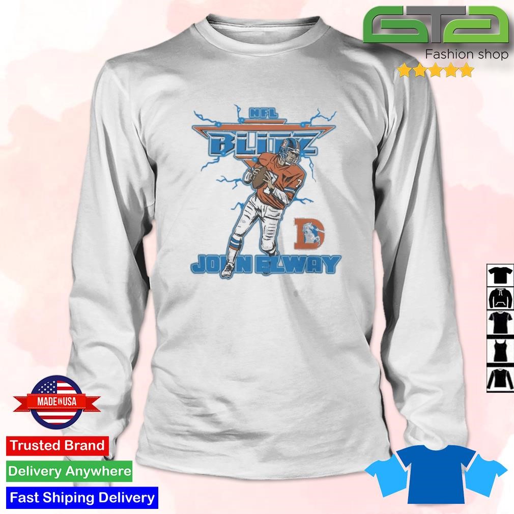 NFL Blitz Denver Broncos John Elway Shirt, hoodie, sweater, long sleeve and  tank top