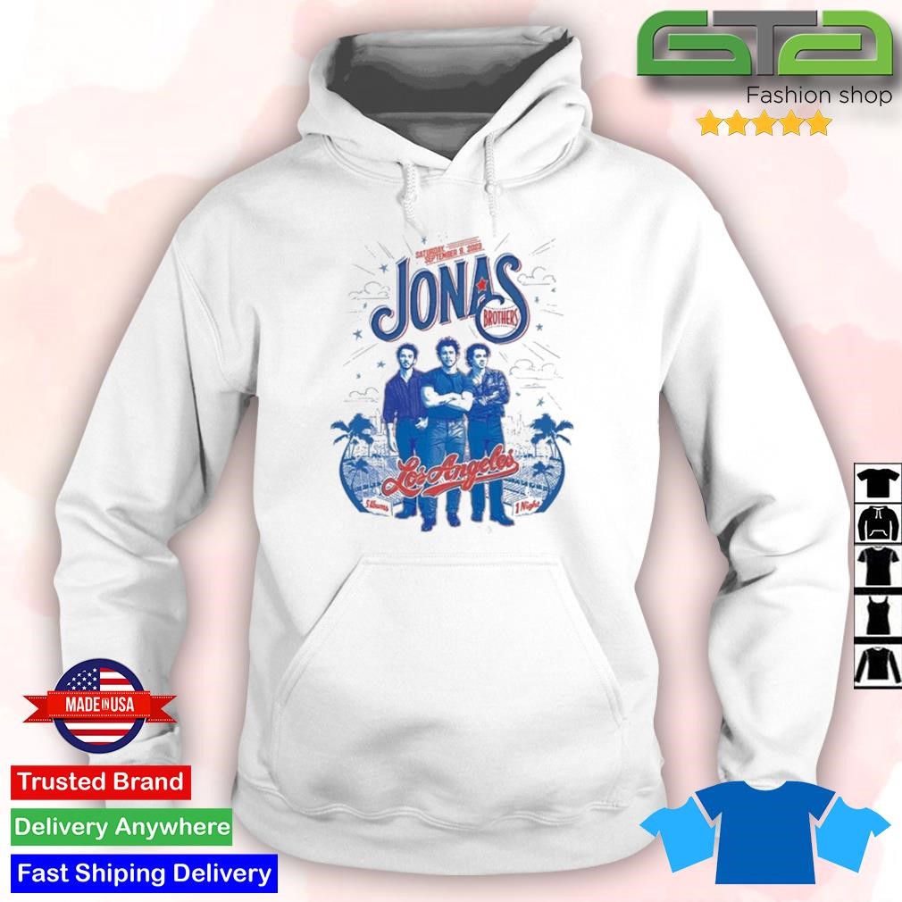 Jonas Brothers Los Angeles Dodger Stadium Sept 9, 2023 poster shirt,  hoodie, sweater, long sleeve and tank top