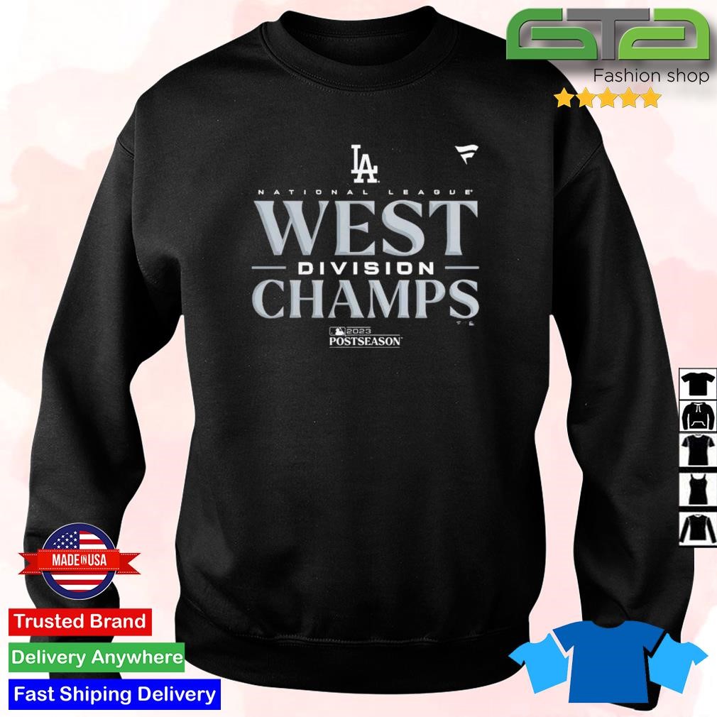 La Dodgers 2023 Nl West Division Champions Locker Room T-Shirt, hoodie,  sweater, long sleeve and tank top