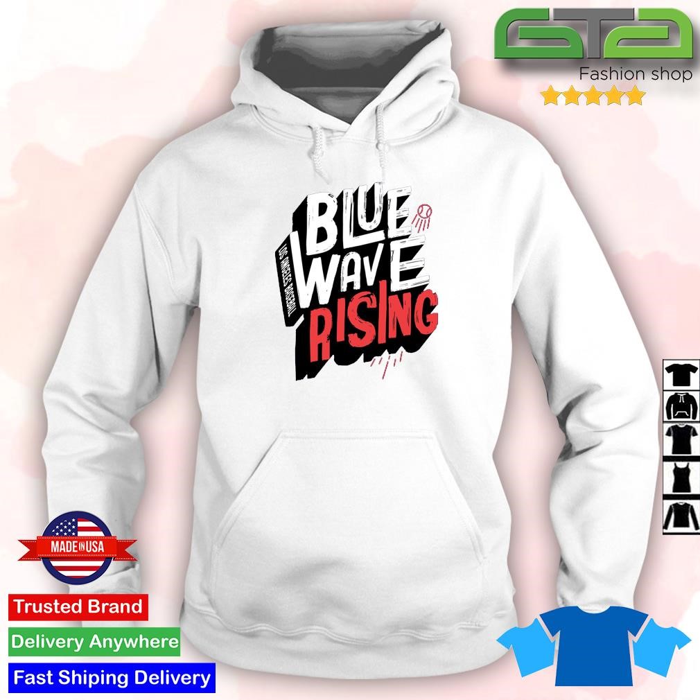 Los Angeles Dodgers blue wave rising logo shirt, hoodie, sweater, long  sleeve and tank top