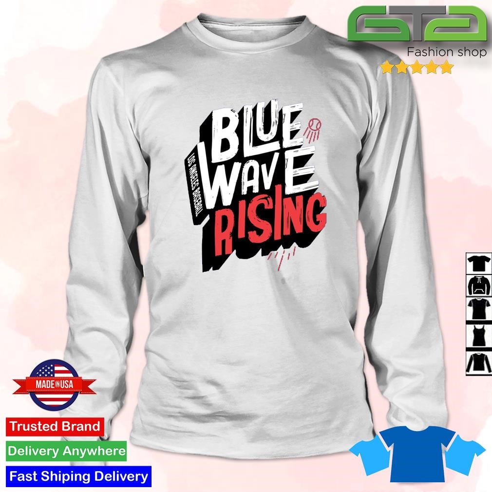 Official Los Angeles Dodgers Blue Wave Rising Shirt, hoodie, sweater and  long sleeve