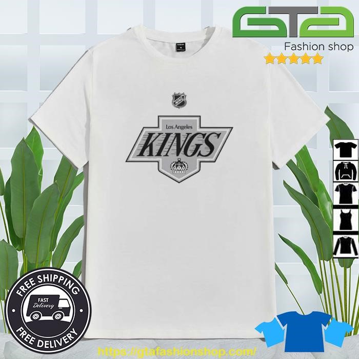 Los Angeles Kings Fanatics Branded White Alternate Logo 2023 T
