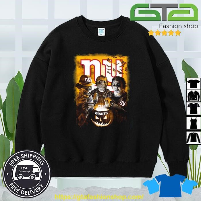 NY Giants Youth Apparel 3D Jason Voorhees Michael Myers Freddy