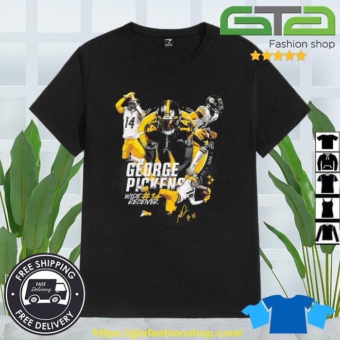 George Pickens Pittsburgh Steelers retro shirt, hoodie, sweater, long  sleeve and tank top